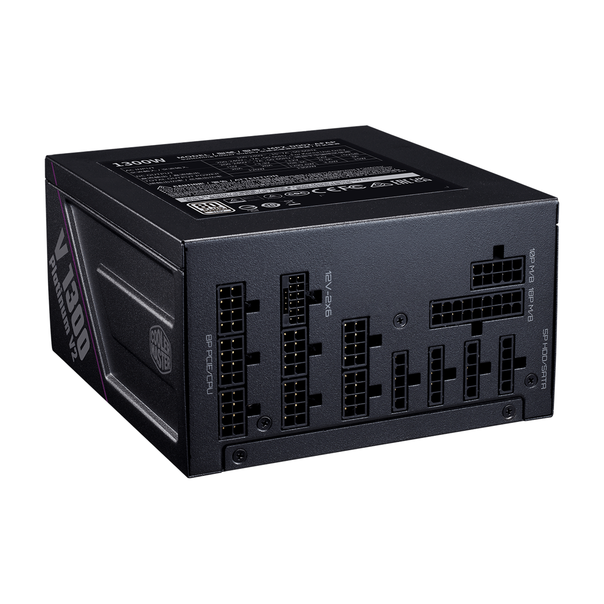 Cooler Master Power Supply 1300 Watts V-PLATINUM V2 FM Cooler Master Power Supply 1300 Watts V-PLATINUM V2 FM